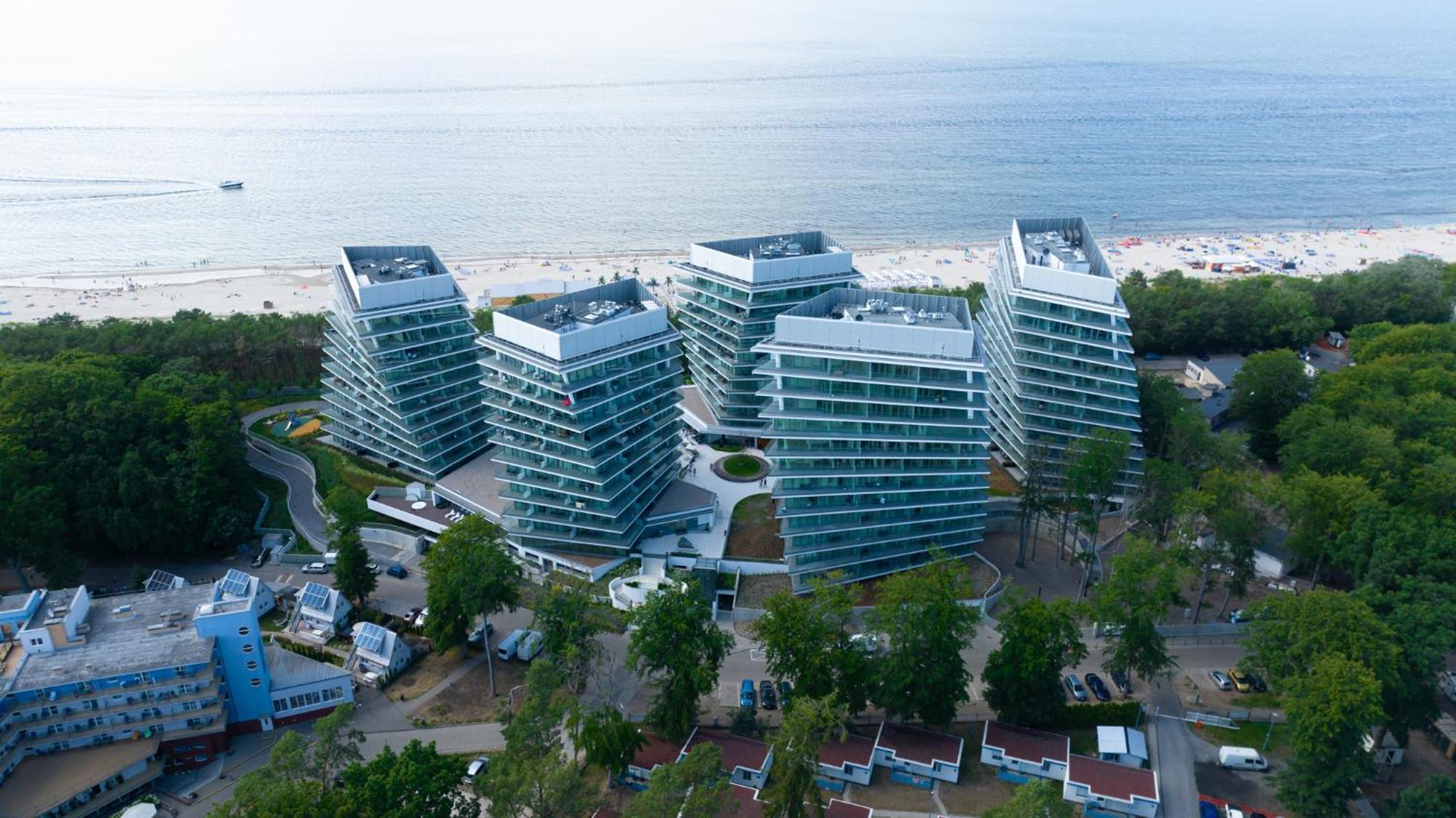 Waveview 5Th Floor Dream View Apartment Miedzyzdroje Bagian luar foto